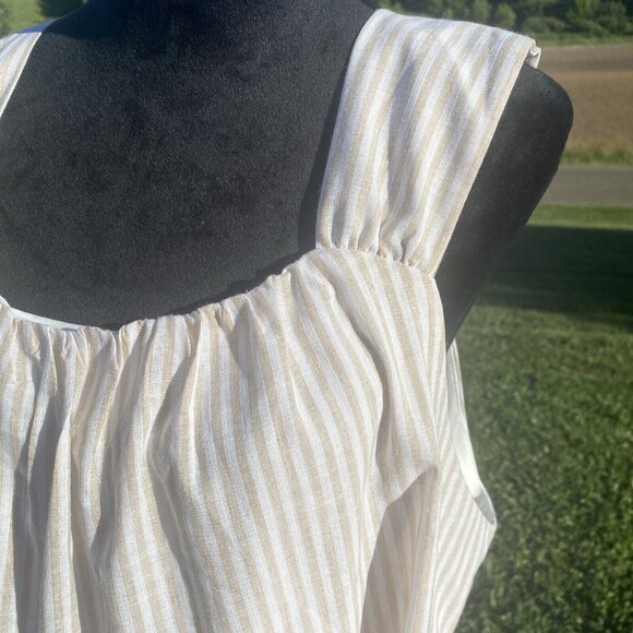 Andree By Unit Boho Smock Dress Size 2XL Loose fitting sundress Lined NWOT - Picture 3 of 12